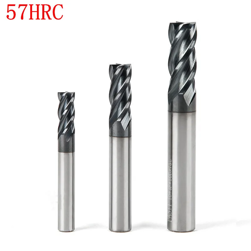 10mm 4 Flute End Mill Cutter Machine Tool Accessories for CNC Mold Processing