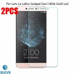 На Алиэкспресс купить стекло для смартфона 2pcs tempered glass for leeco cool 1 screen protector for leeco coolpad cool 1 r116 cool1 dual c106 c106-7 c106-9 leree le3 bag