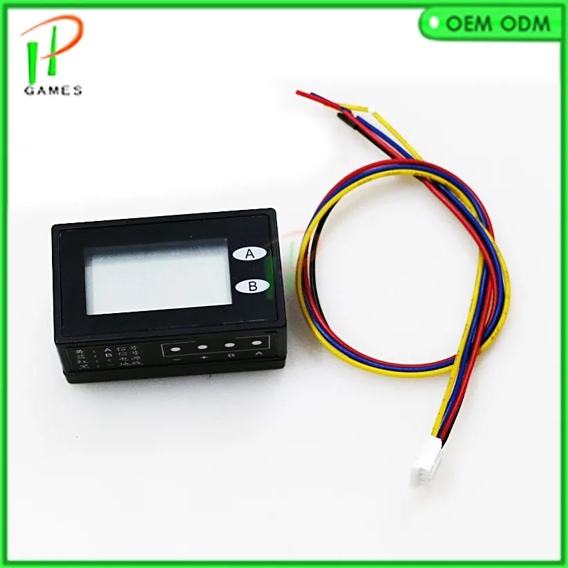 5 pcs 2 channels 8 digits LCD Can be reset Coin Counter Electronic Coin