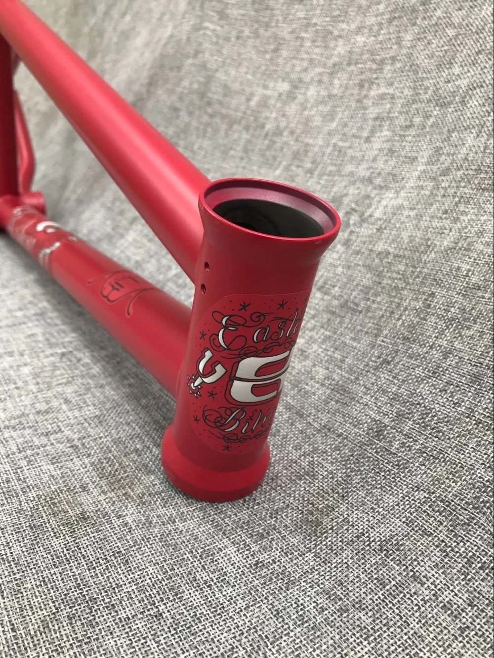 Clearance EASTERN VAQUERO BMX frame heat treated red made in Taiwan 1