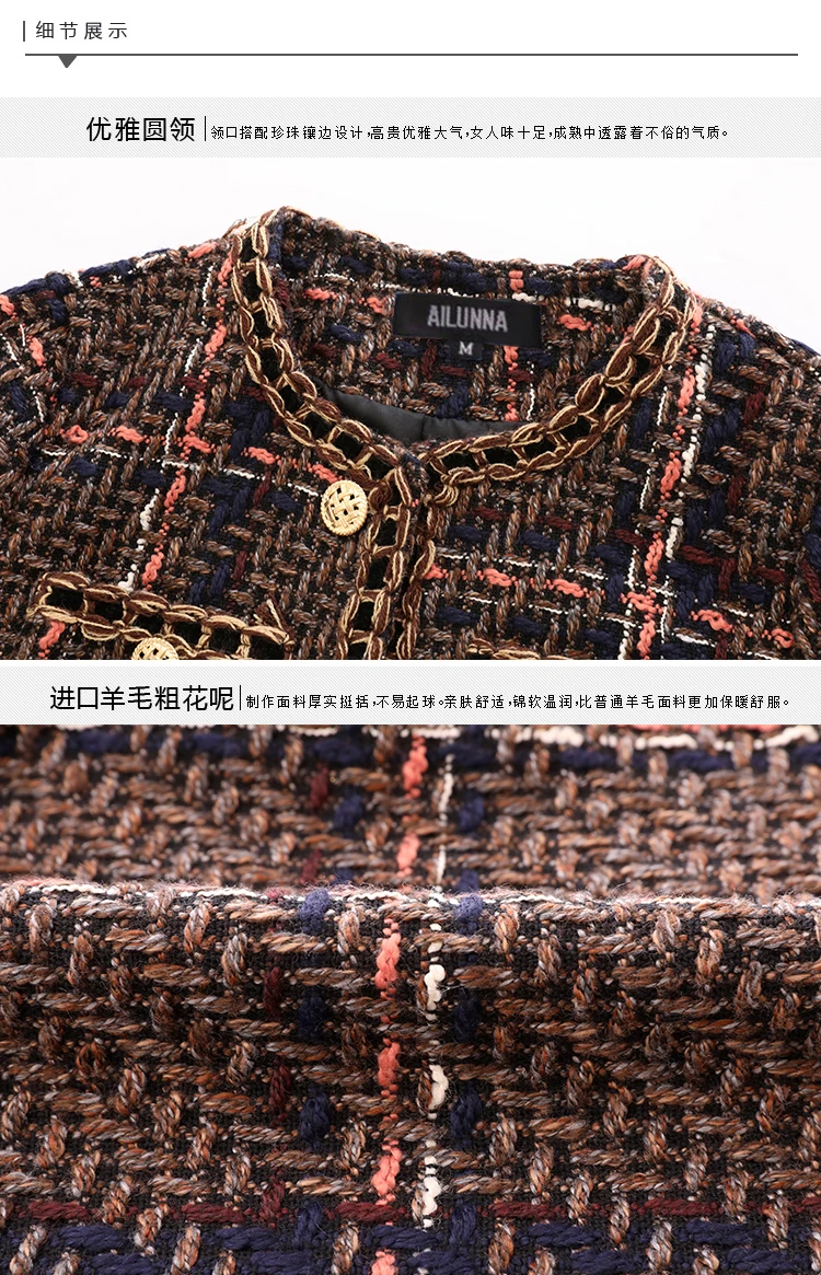 Poche Manteau xxl Costumes Poitrine S Color Hiver Picture Grande 2 Mesdames Taille Veste Jupe Pièces Femmes Crayon Unique 2019 Ensemble Tweed Laine Robes Hwq6PyFP