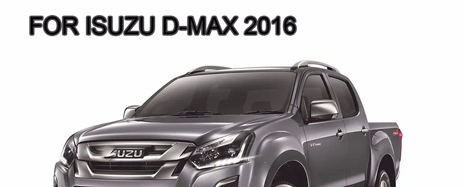 Для Isuzu Chevrolet d-max передние аксессуары для решетки передняя решетка крышка для Isuzu d-max хромированные решетки для Ycsunz