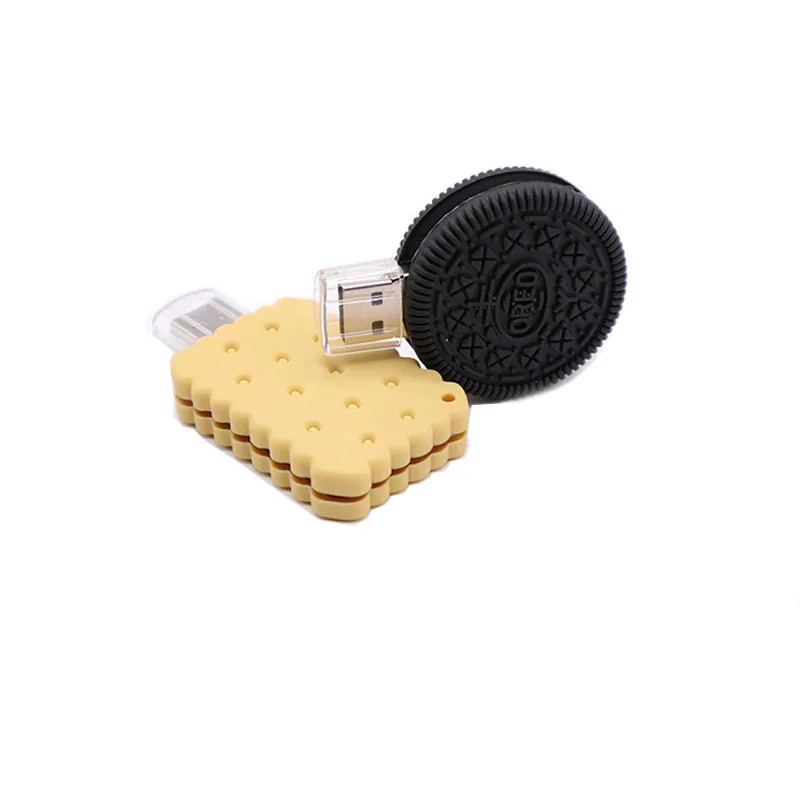 Real capacity pen drive Oreo model usb flash creative gift memory stick Biscuits 4GB 8GB 16GB 32GB 64GB pendrive cle | Компьютеры и