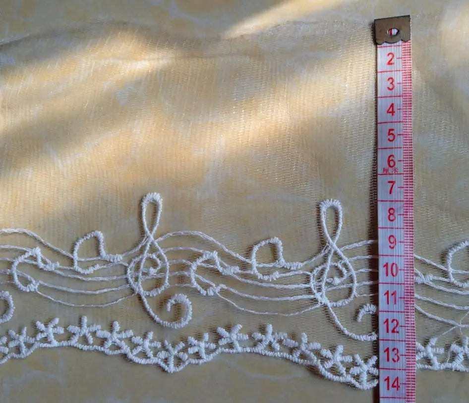 

13cm high quality white exquisite cotton embroidery net lace trims,soft net and luxurious embroidery,XERY210B