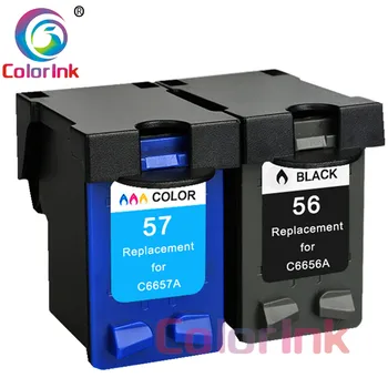 

ColoInk 56XL 57XL ink replacement for hp 56 XL 57 XL cartridge for Deskjet 450CI 5550 5552 7150 7350 7000 2100 220 printer
