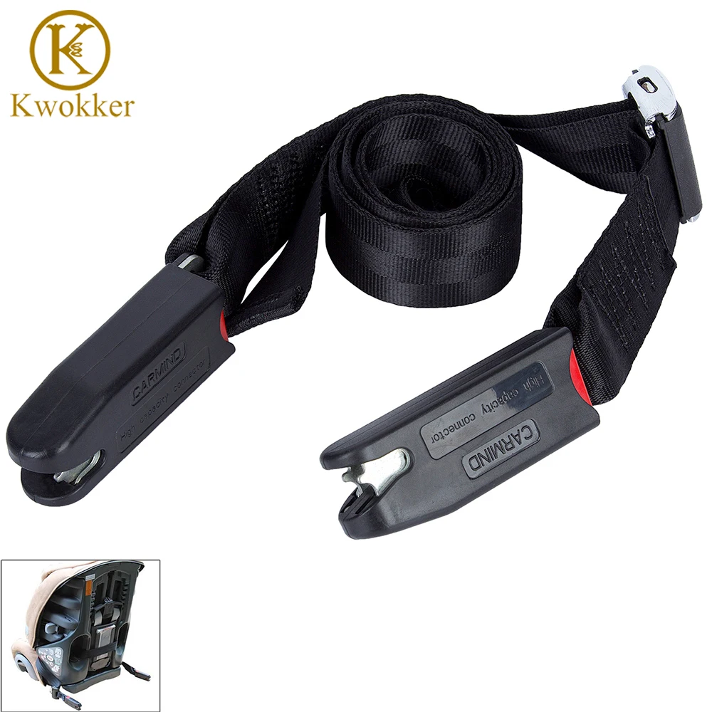 KWOKKER Car Baby Safe Seat Strap Adjustable Safety Belt Clip Holder