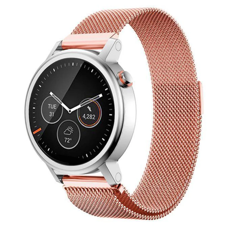 Milanese Magnetic Loop Stainless Steel Band For MOTO 360