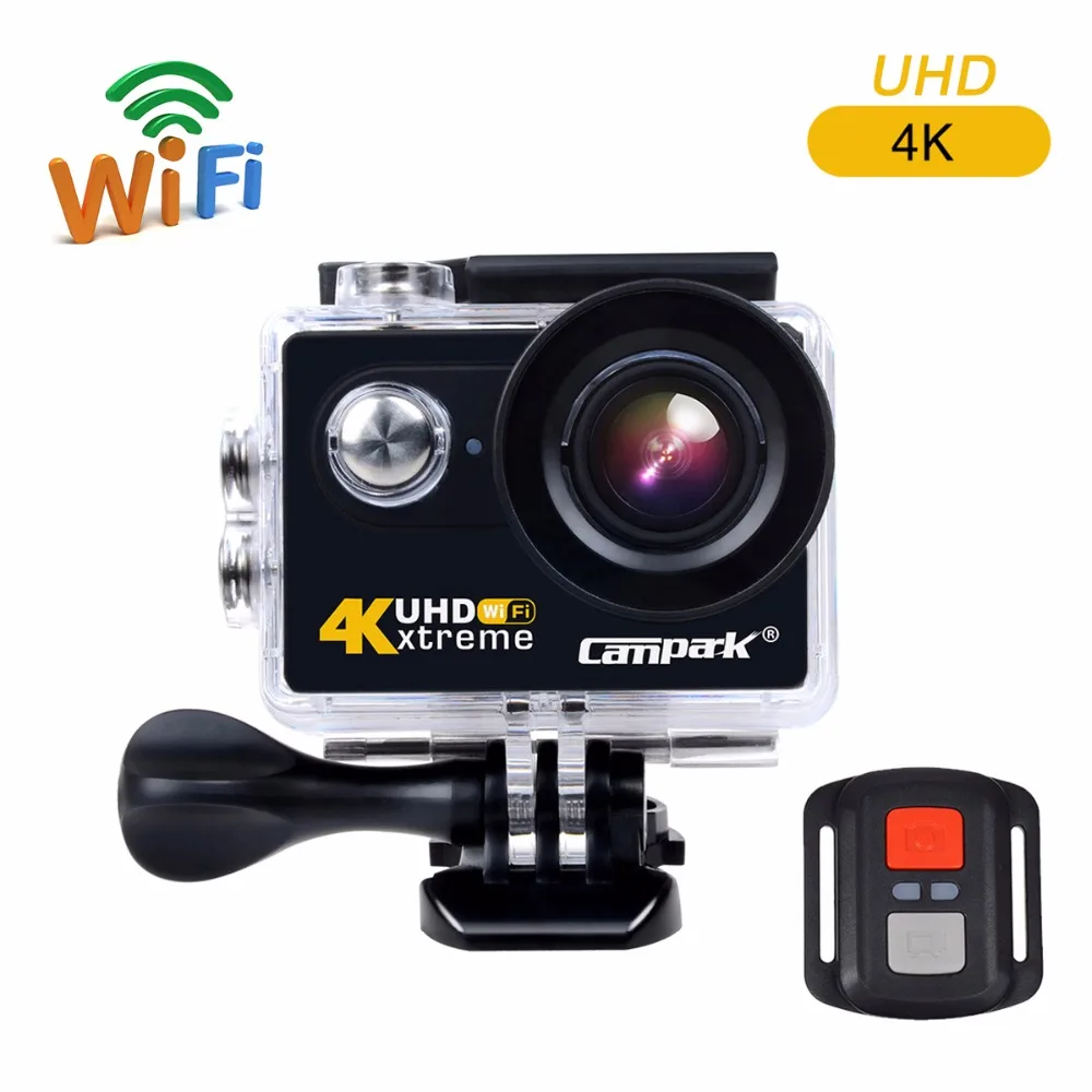 Prix pour Campark ACT73R 4 K Sport Action Caméra 170 Large Angle 12MP WIFI Caméra Sous-Marine Télécommande Caméscope pour Casque de Plongée vélo Prix pour Campark ACT73R 4 K Sport Action Caméra 170 Large Angle 12MP WIFI Caméra Sous-Marine Télécommande Caméscope pour Casque de Plongée vélo