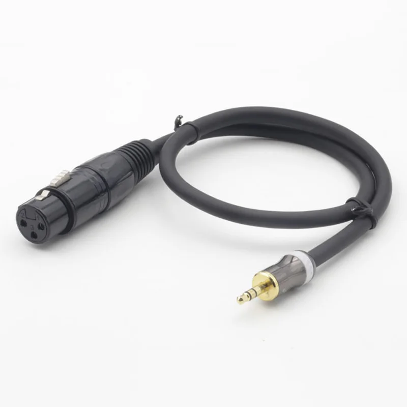 XFDZ-2m XLR 6,6 Футов Jack 3,5 мм кабель для разъем для аудио кабель для смеситель PC Динамик