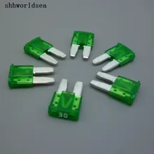 Shhworldsea 500 шт. 8 мм 30A Авто Мини Лезвие Предохранитель автомобилей для mondeo для Ford