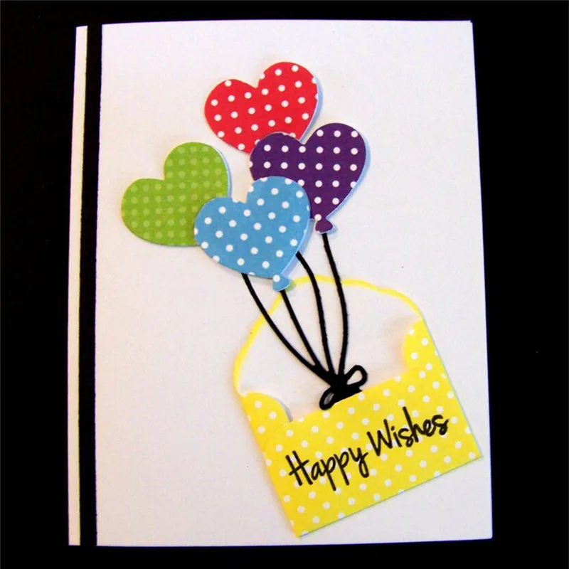 

New Arrival Heart Balloons Metal Cutting Dies new 2019 for Dies Scrapbooking Card Making Album Embossing Paper Craft Dies Cut