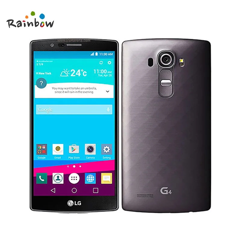 Разблокированный LG G4 H815 H810 EU US 4G LTE 16,0 Мп камера 3g ram 32 Гб rom Android мобильный телефон с шестиядерным процессором