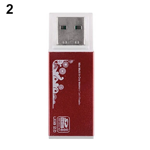Оптовая продажа USB 2,0 все в 1 Multi чтения карт памяти для картридер 2 микро-sd TF M2 MMC MS PRO DUO