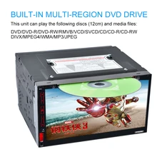 EANOP 6.95″ Car Multimedia Player Car Android 6.0 DVD Player Quad Core 1080P HD 2 Din GPS FM Radio Aux in USB Port 1G+16GB