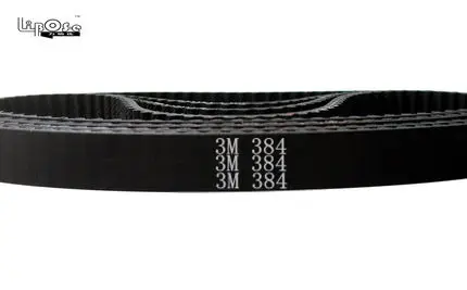 

good quality HTD3M-384 timing belt teeth 128 width 14mm length 384mm rubber closed-loop 384-3M-14 384 HTD 3M 14