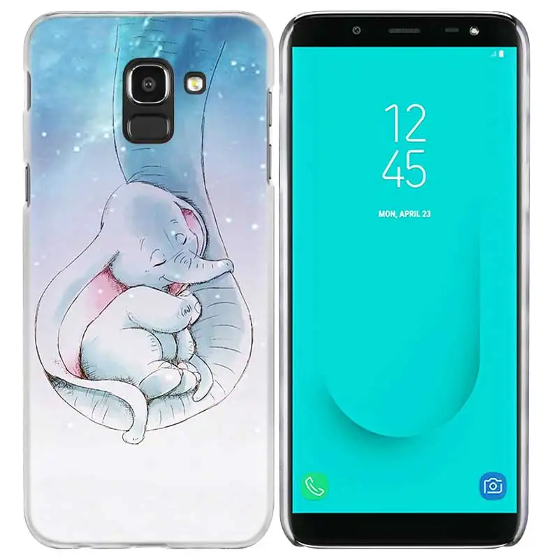 Анимация Дамбо чехол КРЫШКА ДЛЯ samsung Galaxy A50 A70 A60 A40 A30 A20e A10 A9 A8 A7 A6 A5 J8 J7 J6 J5 J4 Plus Prime - Цвет: 06