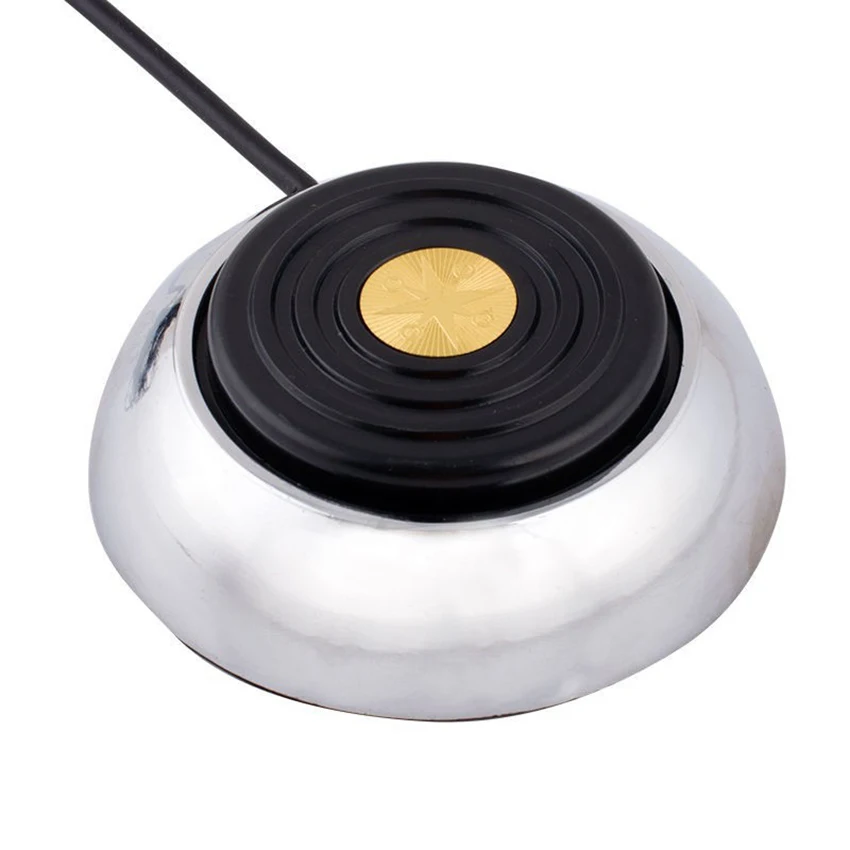 1 unids Acero inoxidable pie pedal para tatuaje cable clip tatuaje Mahcine Fuentes de energía para tatuar fuentes de alimentacion tatuaje