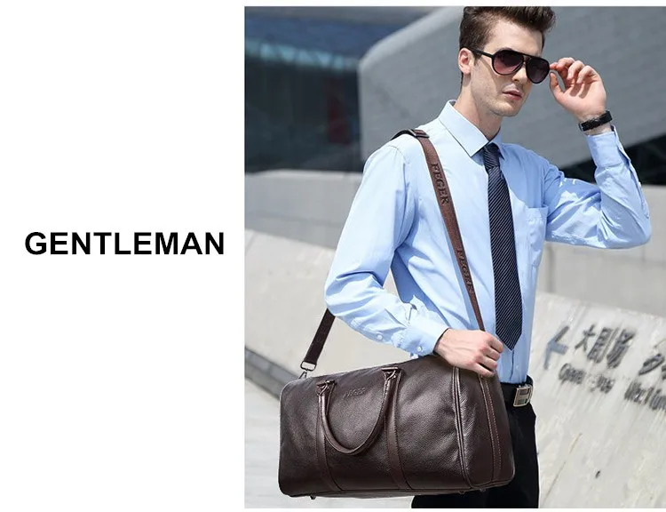 Бесплатная доставка, популярная в Америке мужская сумка для деловых поездок из натуральной кожи