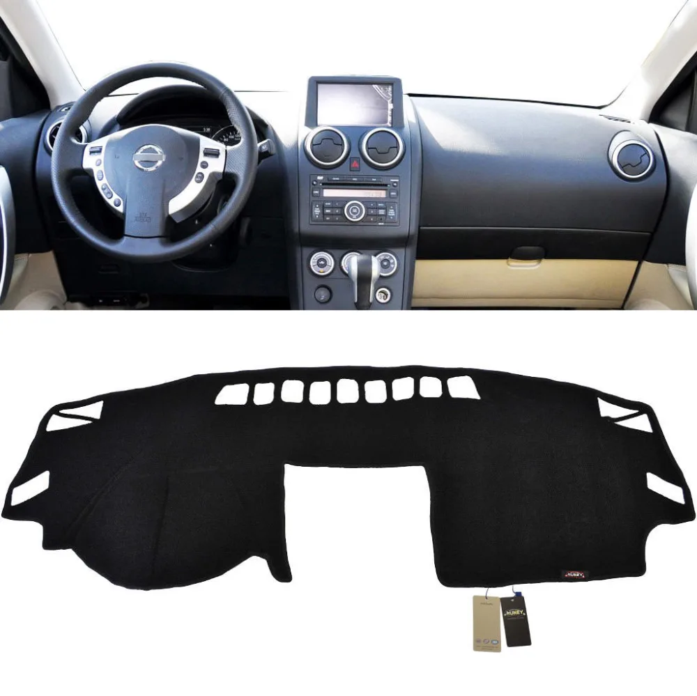 BBQFUKA Fit For 2006 2013 Nissan Rogue Qashqai J10 Car Dashboard Cover
