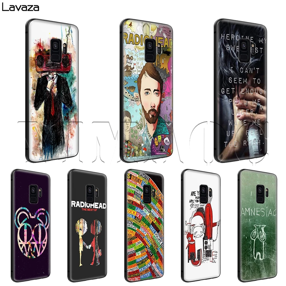 Lavaza Radiohead чехол для Samsung Галактики S6 S7 край J6 S8 S9 S10 плюс A3 A5 A6 A7 A8 A9 Note 8 9 |