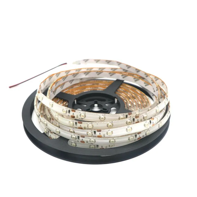 SZYOUMY 3528 SMD 60 светодиодный/м, 5 м 16FT 300 светодиодный Водонепроницаемый IP65 Светодиодные ленты света одного Цвет светодиодный гибкие