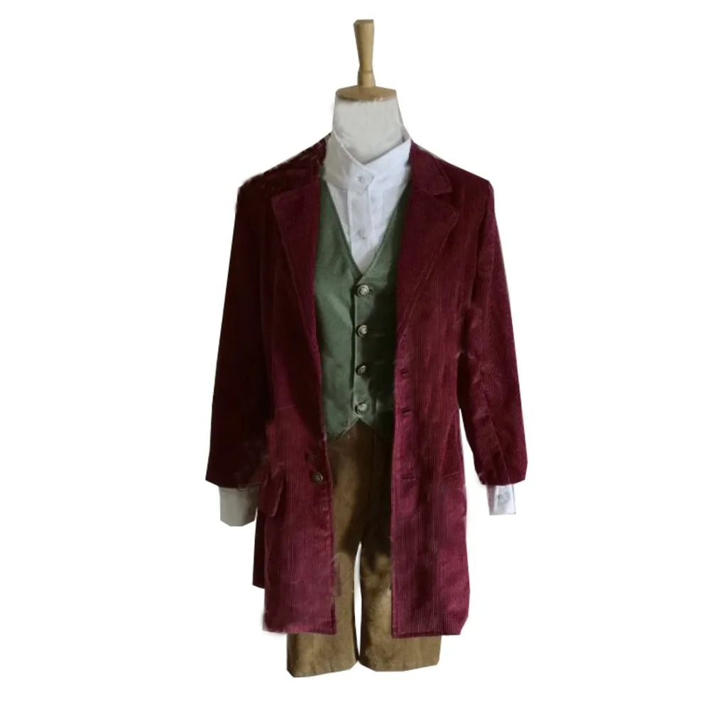 

2018 The Hobbit Lord Of The Rings Bilbo Baggins Cosplay Costume