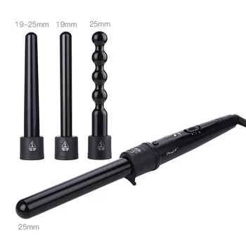 

Curling Iron Set with 4 Various Hair Wands for All Hair Lengths Hair Curler with Temperature Adjusted Both Wet and Dry Use 30