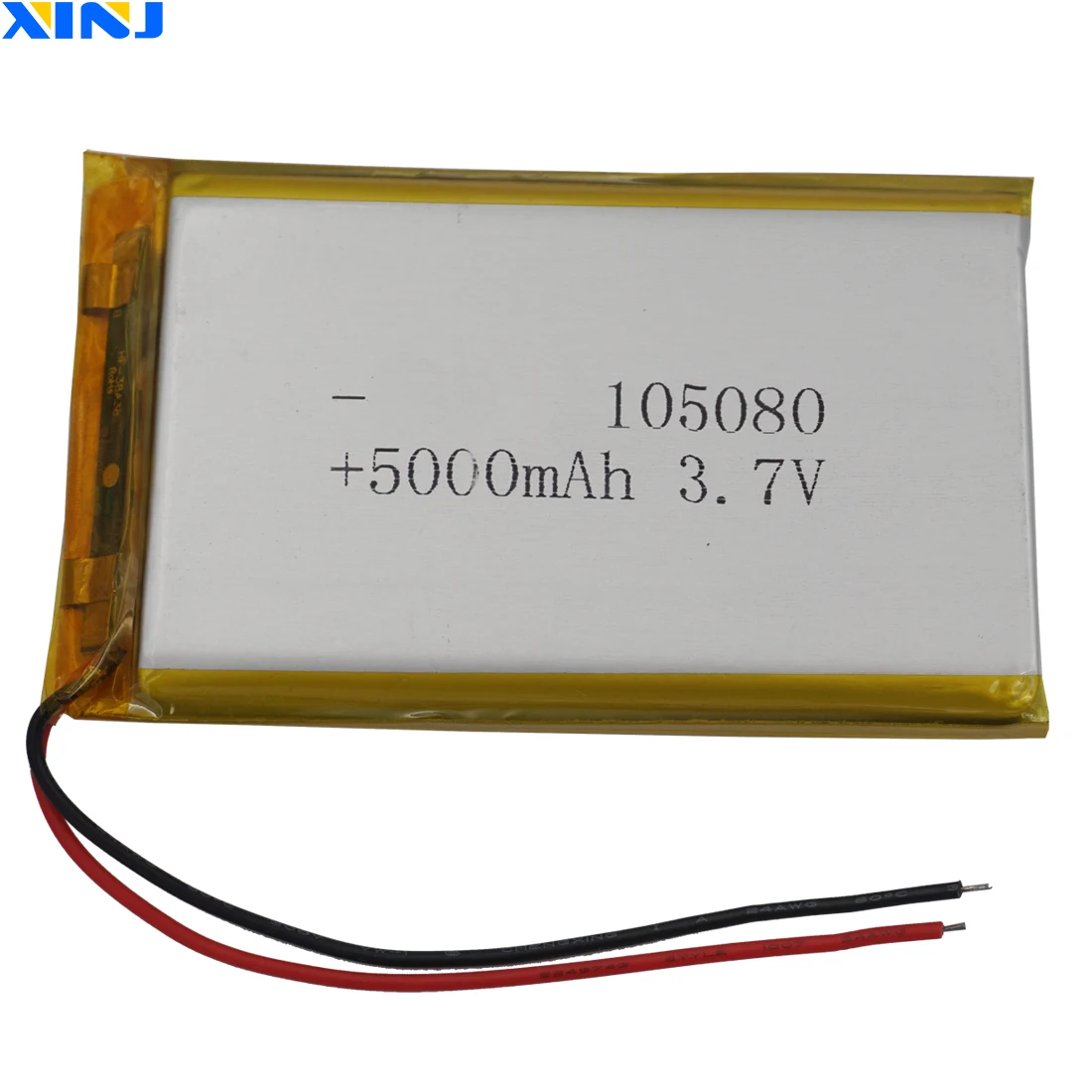 

XINJ 3.7V 5000mAh Li Lithium Polymer Battery Accumulator Li ion Li po cell 105080 For GPS ipod PAD MID Power bank DVD Tablet PC