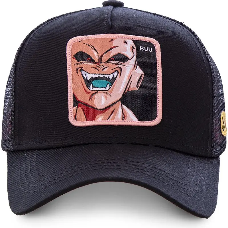 capslab-kid-buu-buu-dragon-ball-black-trucker-hat (3)