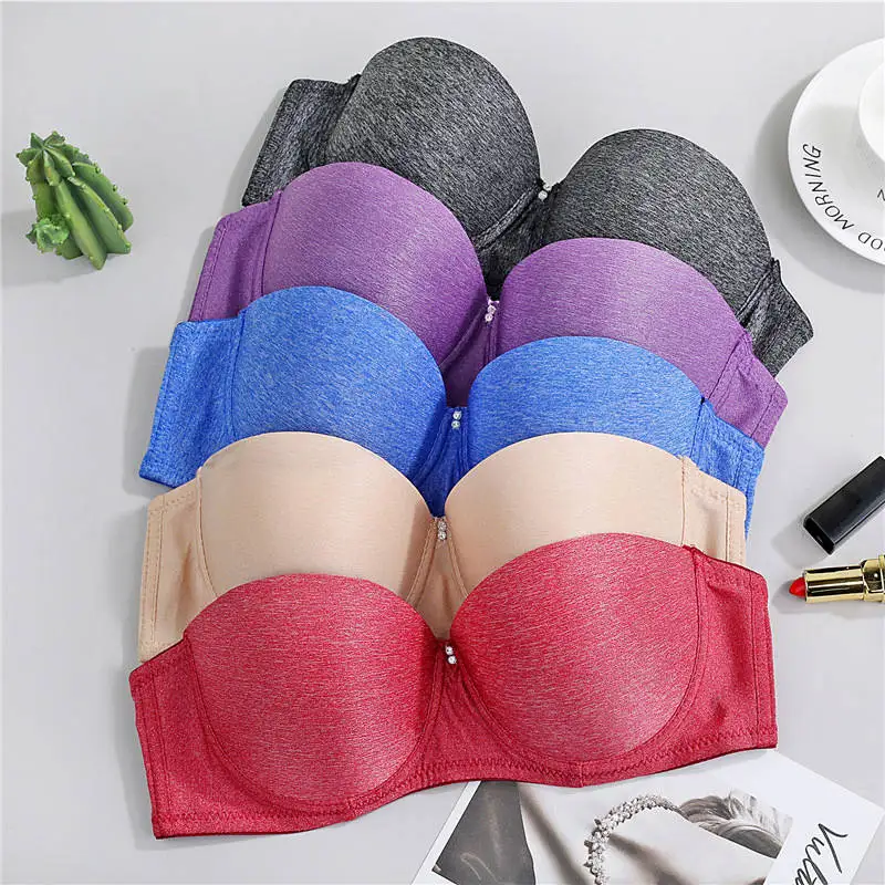 

Adjustable Back Closure Women Bra Women Super Push Up Bra Brassier Sexy Seamless Bra