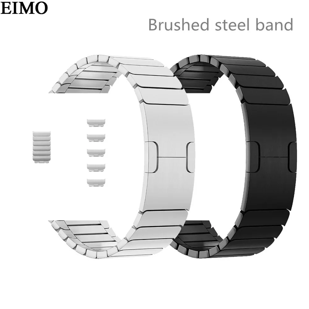 

EIMO Strap for Apple Watch Band 42/44mm 38/40mm Stainless Steel Link Bracelet Wrist Watchband iwatch 4 3 2 1 Removable Bands