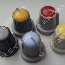 [BELLA] поставка 15 мм пластиковая шляпа полная вращаемая Кнопка потенциометра громкости(некоторые цвета)-200 шт./партия