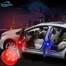 

2pcs/set Car LED Door Opened Signal Warning Strobe Light Wireless Flash Decorative Indicator Hit Avoid Lamp Anti-collision Light