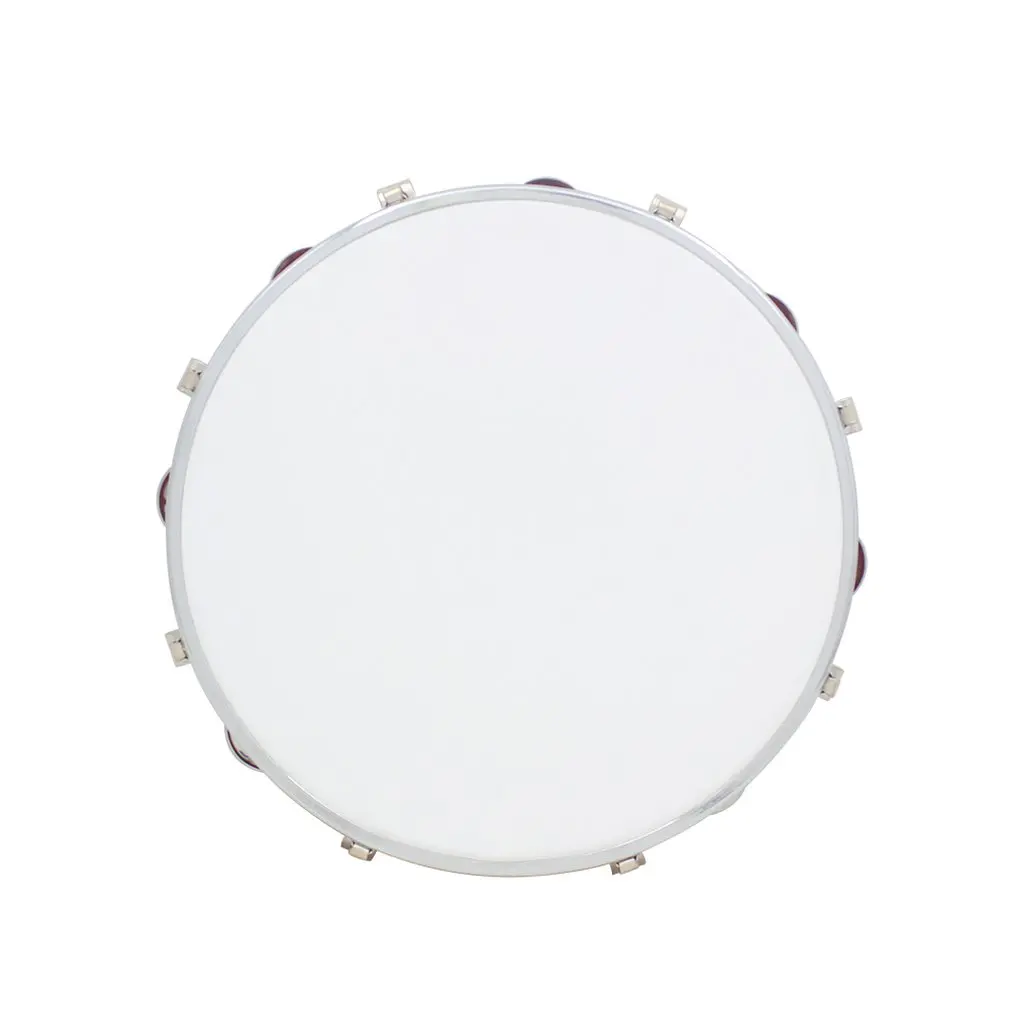 10 &quotБубен Капоэйра кожаный барабан Pandeiro Samba Tamborine Precussion музыкальный инструмент