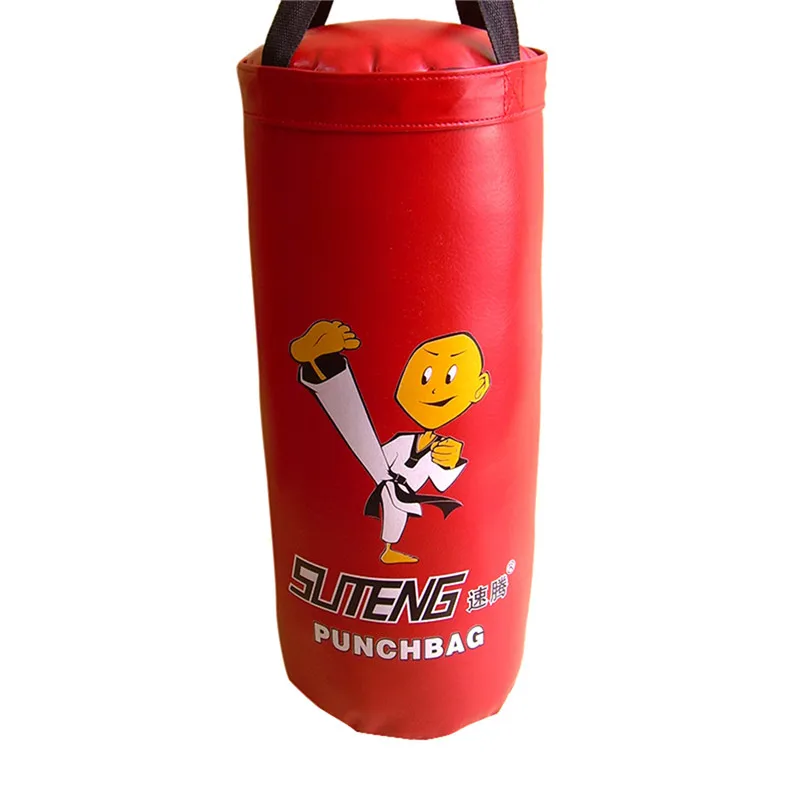 

SUTENG Cartoon Children Boxing Sandbag (EMPTY) Children Sanda Boxing Fighting Kids Protective Gear