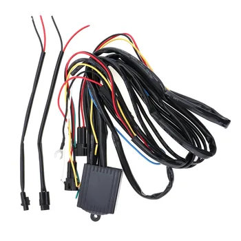 

DRL0013 Universal Multifunction Dimming Delay Steering Blasting Controller LED Daytime Running Lights Control Line Group for Car