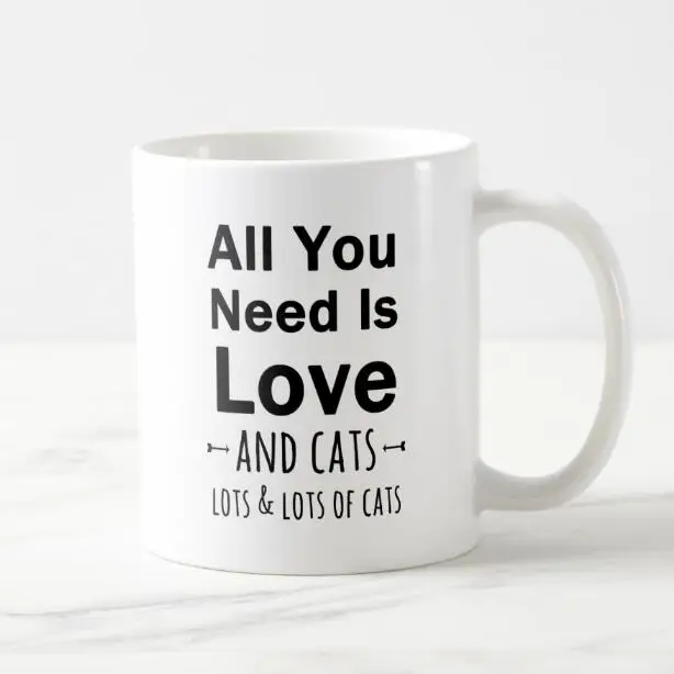 All You Need is Love ...and a Cat Mug XCMN231 