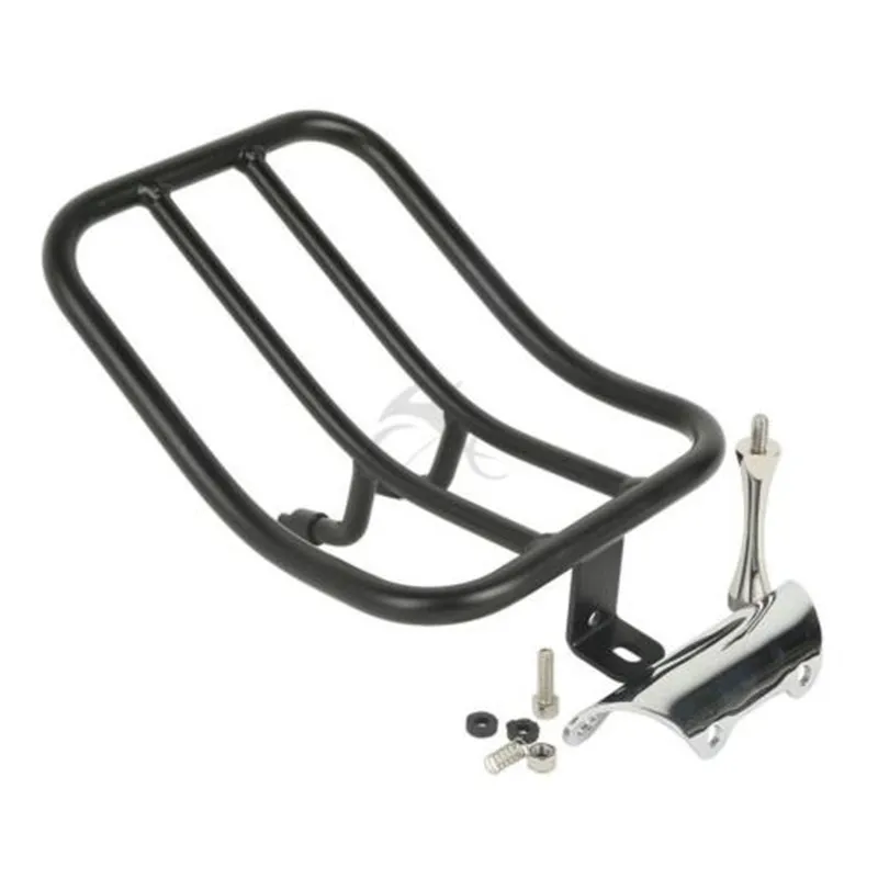 Черный заднее крыло багажная стойка для Harley Davidson Touring Road King FLHR 97-08 EFI FLHRI 97-08 99 05 мотоцикл