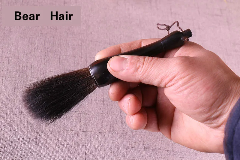 Шерстяные волосы традиционная китайская каллиграфия кисти ручка шерсть ласки большой Хоппер-фигурные макияжные кисточки фестиваль Couplets
