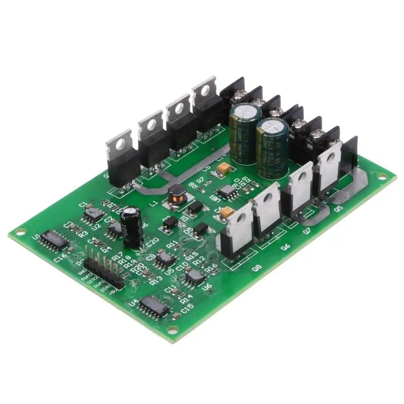 Двухмоторный драйвер Модуль платы h-мост DC MOSFET IRF3205 3-36 в 10A Peak30A