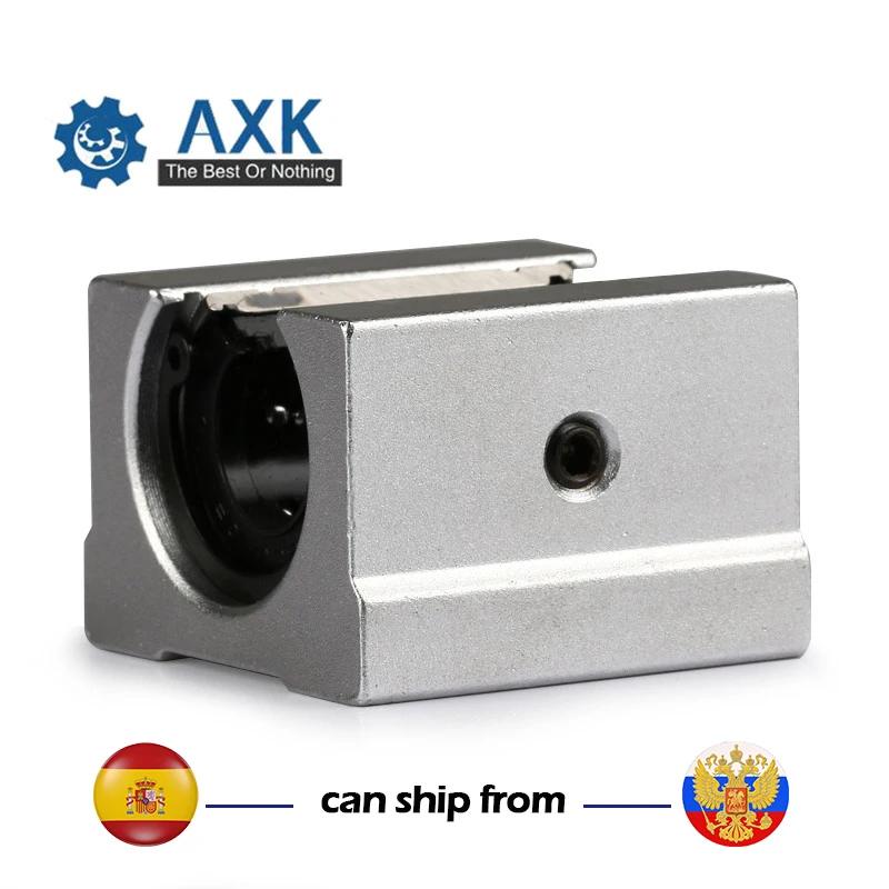 

4PCS SBR16UU SBR20UU linear Ball Bearing Block open type CNC Router SBR linear guide