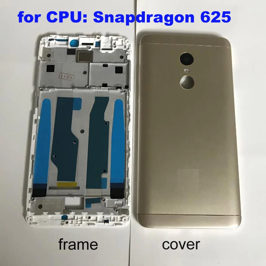 Металлическая Задняя Крышка Корпус батарейного отсека чехол для Xiaomi redmi note 4X 4