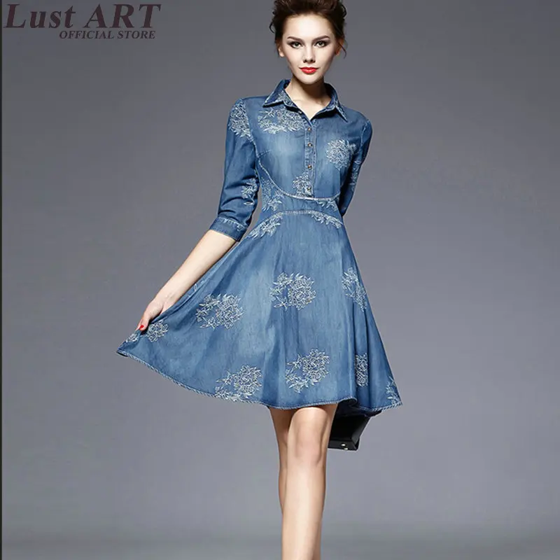 denim one piece dress online