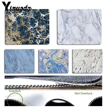 

Yinuoda Your Own Mats Color Marble Stripe Computer Gaming Mousemats Computer Gaming Mouse Pad Gamer Play Mats Version Mousepad