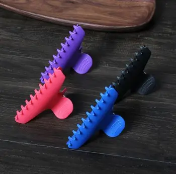 

5pcs Hair clip diy butterfly frosted hairpin barbershop home hair partitions claw