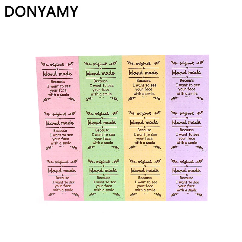 DPNYAMY 120 шт. специальная плотная бумага ручная упаковка уплотнение клейкая лента