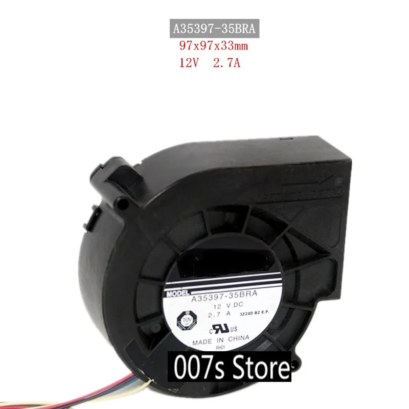 New Radiator Cooling Cooler Fan For NIDEC A35397-35BRA39 DC12V 2.7A 97*97*33MM 4PIN 9733 DOUBLE BALL BEARING | Компьютеры и офис