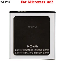 Высококачественный аккумулятор 1600 мАч для Micromax A62