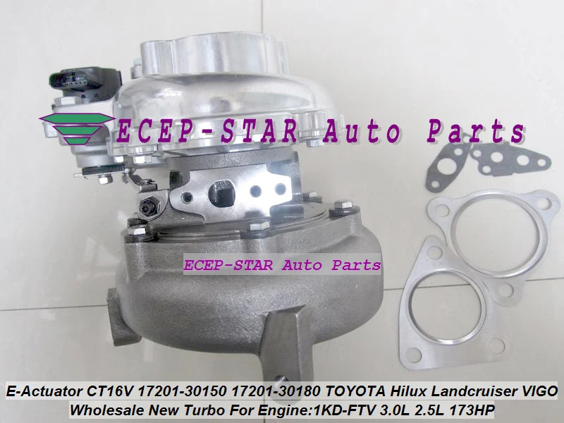 E-Actuator CT16V 17201-30150 17201-30180 TOYOTA Hilux Landcruiser KZJ90 KZJ95 VIGO 1KD-FTV 3.0L 2.5L 173HP (2)