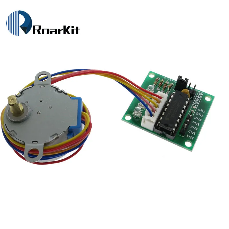 От двух до десяти лет 1 лот-5 V 4-фазы шагового Драйвер шагового двигателя+ Драйвер платы ULN2003 с приводом Тесты модуль машины доска для arduino Raspberry pi комплект